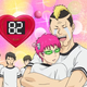 Saiki realizing that he’s accidentally become very popular for being too good at dodgeball.